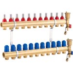 Nt noyon&thiebault - collecteur laiton pour plancher chauffa 11 boucles