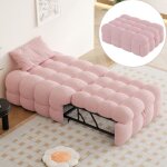 Dans les nuages - lit gigogne 183 cm, pouf lit 2 - en - 1 avec canap� - lit escamotable, lit simple en ...