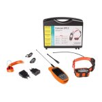 Num'axes - ensemble complet traceur gps canicom gps 2 - noir / orange