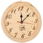 Num�ro type ornement de horloge de sauna pour salle de sauna