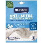 Nuncas - anti - mites tiroirs protection tissus 8 feuillets