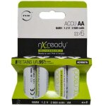 Nx - accus nimh blister x4 aa nx ready xtrem 1. 2v 2600mah