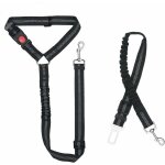 Nylon ceinture chien, universel harnais voiture r�glable pour chien & chat avec absorption des chocs, ...