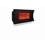 Radialight oasi ht lampe � infrarouges chauffante � ondes courtes pour ext�rieur 2000 w noir
