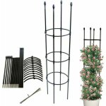 Ob�lisque de jardin, support de plantes grimpantes, cage � tomates stable, treillis de jardin, cage de ...