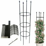 Obélisque de jardin, support de plantes grimpantes, cage à tomates stable, treillis de jardin, cage de ... Obélisque de jardin, support de plantes grimpantes, cage à tomates stable, treillis de jardin, cage de ...