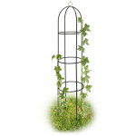 Obélisque tuteur, plantes grimpantes, rosiers arcade, arceau roses, arche jardin, métal 190 cm, vert ... Obélisque tuteur, plantes grimpantes, rosiers arcade, arceau roses, arche jardin, métal 190 cm, vert ...