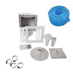 Evolution - aspirateur de surface mini compris buse tuyau jusqu' 20 m piscine skimmer