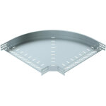 Obo bettermann angle 90� pour chemin de c�bles, horizontal 60x500 acier galvanis�, 6036570