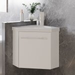 Ocean 39, 5 x 39, 5 x 42 cm meuble de salle de bain blanc avec vasque, meuble d'angle en forme de diamant ... Ocean 39, 5 x 39, 5 x 42 cm meuble de salle de bain blanc avec vasque, meuble d'angle en forme de diamant ...