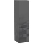 Ocean sanitaire ? meuble de rangement lat�ral 30x30x110 cm ? suspendu ? �tage amovible ? haute brillance ...