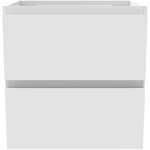 Ocean meuble de salle de bain 50cm sans vasque, 2 tiroirs, suspendu, blanc mat
