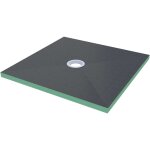 Ocean sanitaire - ocan receveur de douche carreler recoupable sur mesure 800x800 mm - recoupable,  ...