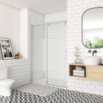 Ocean sanitaire - porte de douche coulissante avec l'amortisseur, oc�an porte de douche 160x190cm en ...