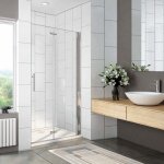 Ocean sanitaire - oc�an porte de douche pivotante 70x185cm porte de douche pilante en verre anti - calcaire ...