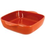 Octave plat a four carre 1, 2 l terracotta 24 cm en gres - menastyl Octave plat a four carre 1, 2 l terracotta 24 cm en gres - menastyl