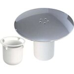Odipie - couvercle de drain de douche, bouchon de douche � haut d�bit de 90 mm, couvercle de trou de ...