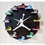 Odipie - jamais utilis]horloge murale 3d modle de chaussure 3d meubles de bureau  domicile sports ...