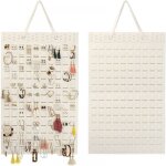 (off - white) porte bijoux mural porte boucle d'oreille presentoir boucle d'oreille rangement boucle ...