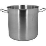 Ogo living - marmite en acier inoxydable 28 cm