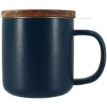 Ogoliving - juliet tisaniere 300 ml gres bleu + cv bois d'acacia