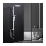 Colonne de douche sans robinetterie ohpa pas besoin de percer une deuxi�me fois, hauteur / angulaire ...