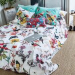 Fijalo - oiseaux de paradis housse de couette 200x200 cm (lit 120)