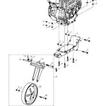 Roue avant d'origine emak l66150910