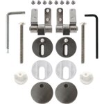 Olfa - kit charni�re d�clipsable descente manuelle pour abattant wood slim