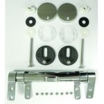 Olfa - kit charnire easy clip pour abattant ariane  descente assiste. inclus : charnire complte ...