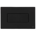 Oli bouton pneumatique - 641015 - noir - design moderne - �conomie d'eau - installation facile