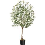 Olivier artificiel 120cm en pot fausse plante verte décoration pour intérieur extérieur maison chambre ... Olivier artificiel 120cm en pot fausse plante verte décoration pour intérieur extérieur maison chambre ...