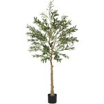 Olivier artificiel 150 cm - homcom - plante artificielle int�rieur - fausse plante d�coration pour maison, ...
