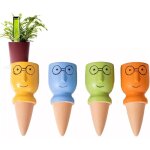 Ollas terre cuite � planter, 4 pi�ces c�ne en argile d?arrosage, arrosage automatique et ecologique pour ...