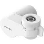 Philips - on tap - tte filtrante x - guard ultra pour mitigeur de cuisine, blanche + 3 pices de cartouches ...
