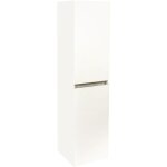 Ondee - zen - colonne de salle de bain  suspendre trendy 2 portes - largeur 30cm - laqu blanc brillant ...