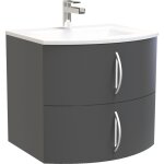 Zen - meuble frollo laqu 60 gris - ondee