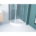 Ondee - zen - receveur de douche de douche cera 2 - 80 x 80 cm - quart de cercle