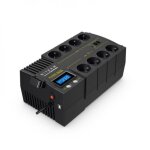 Onduleur de bureau avec lcd 1200va 720w 8 prises 220v pb1200lcd nitram Onduleur de bureau avec lcd 1200va 720w 8 prises 220v pb1200lcd nitram