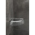 One 80s1 etagere douche d'angle porte douche 8cm de profondeur porte gel douche salle de bain serviteur ...