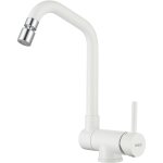 Robinet de cuisine avec tte de pulvrisation rotative, mitigeur evier rabattable 2 jets, design pliable ...