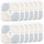 12pcs filtres de fontaine pour animaux de compagnie remplacement compatible avec catit pixi 43717 fontaine ...