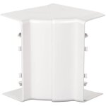 Optiline 45 goulotte pvc blanc polaire 140 x 55 mm - angle intrieur (ism10301p)
