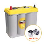 Optima - batterie yellow top yts2. 7j 12v 38ah 460a