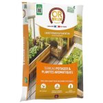 Or brun - terreau plantes aromatiques et carr potager - sac de 6 litres