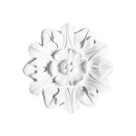 R12 rosace de plafond orac decor  20cm - moulure dcorative polyurthane avec un tube de colle