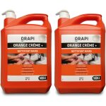 Orapi - 2 savons mains 5l avec microbilles - creme nettoyante 10l litres
