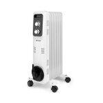Suinga - radiateur  bain d'huile 1500w chauffage lectrique 7 lments orbegozo rl1500. thermostat rglable, ...