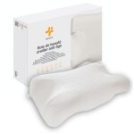 Oreiller anti - rides - inphysio - 58x37x9 / 11 cm - mousse polyurthane - taie en lyocell - hypoallergnique ...