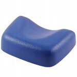 Oreiller appui - t�te en mousse pur headress pour solarium, bleu fonc�